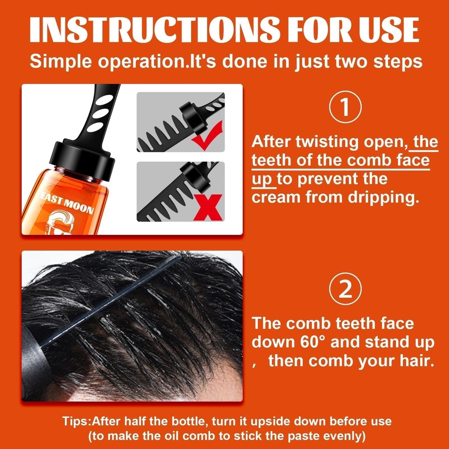 π§ββοΈ Half price for a limited time - single comb shaping and styling gel comb π―