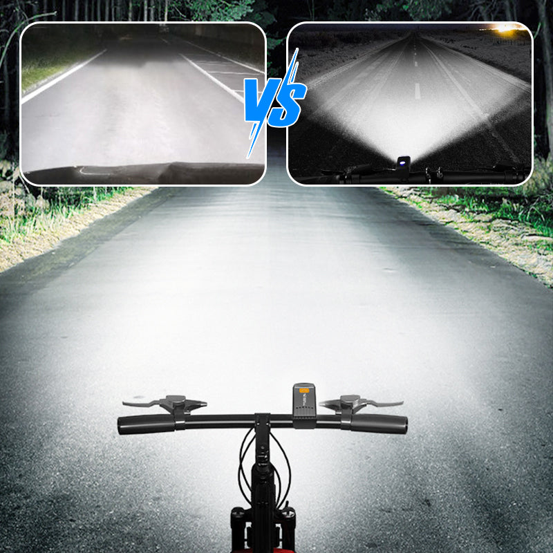 🔥While Supplies Last 40% OFF!🎉 LED Waterproof Rechargeable Bike Headlight with Clip