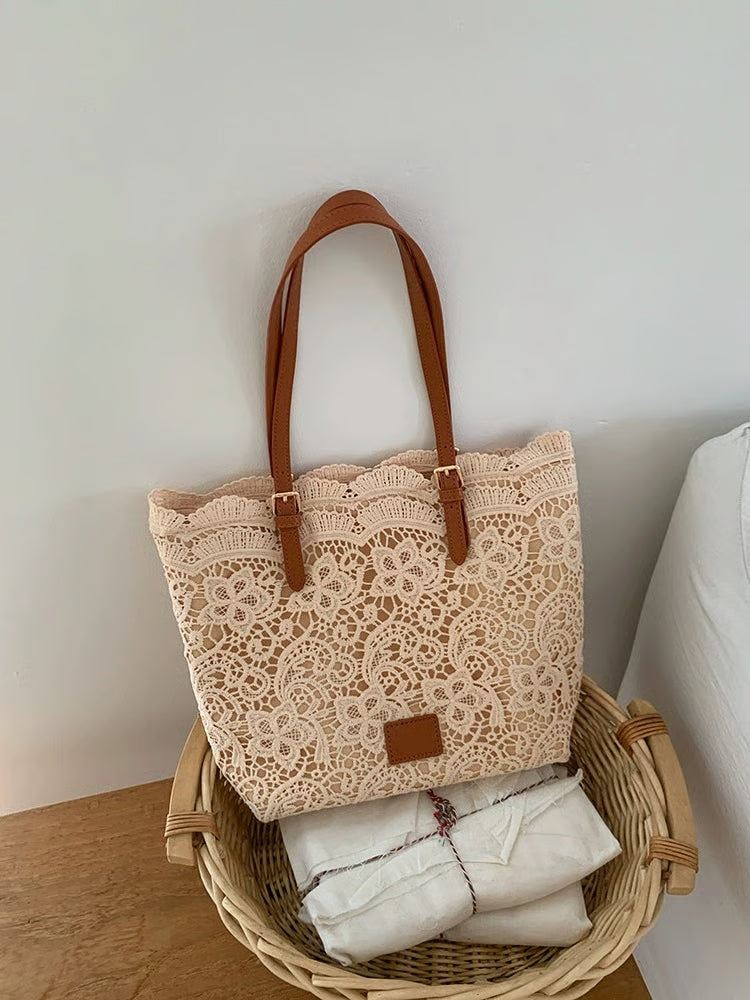 ๐ธ LIMITED-TIME 50% OFF! ๐ Vintage Lace Shoulder Bag โ Elegant, Spacious, Adjustable Strap ๐ผ