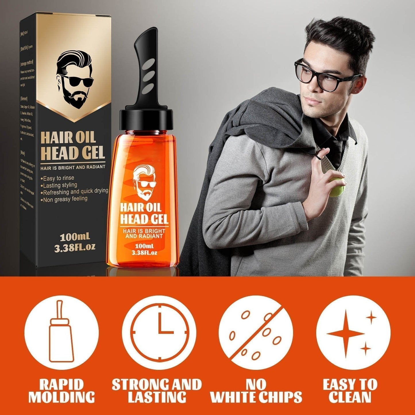 π§ββοΈ Half price for a limited time - single comb shaping and styling gel comb π―