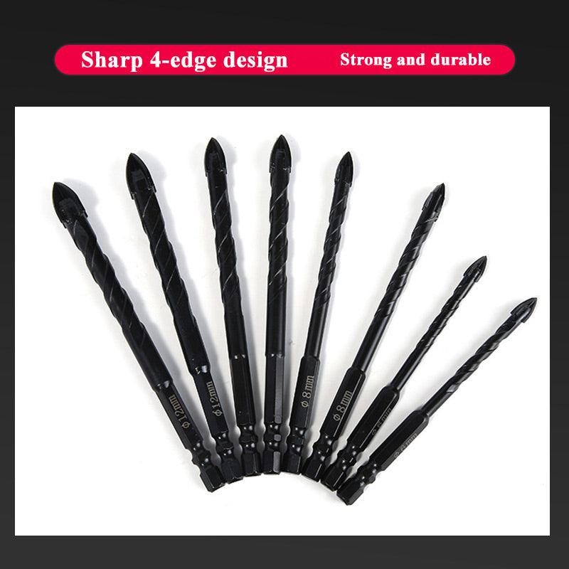 High-strength Four-edge Cross Drill Bit Set(hot)