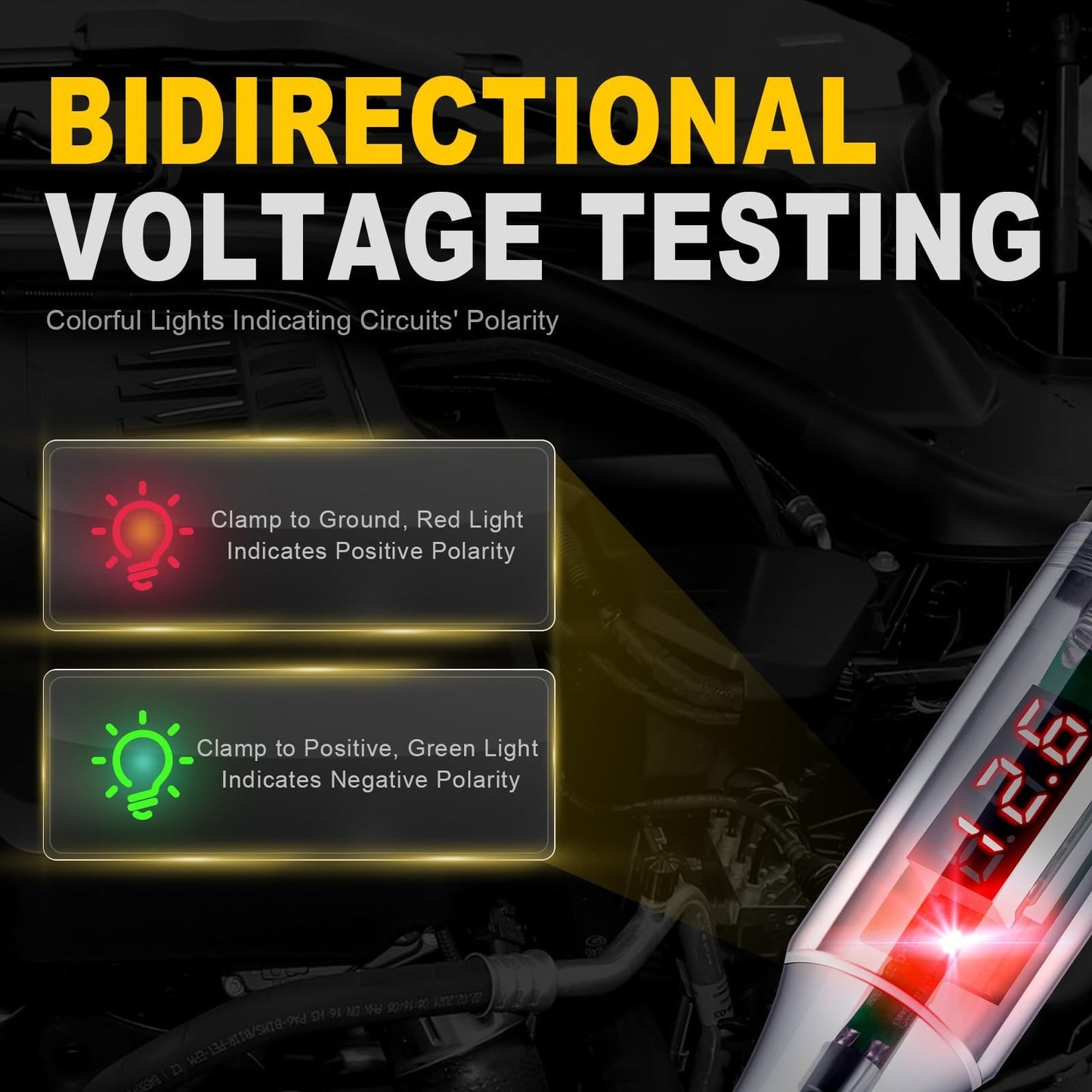 š„Hot Sale 50% OFFš„Heavy Duty 5-90V Digital LED Circuit Tester