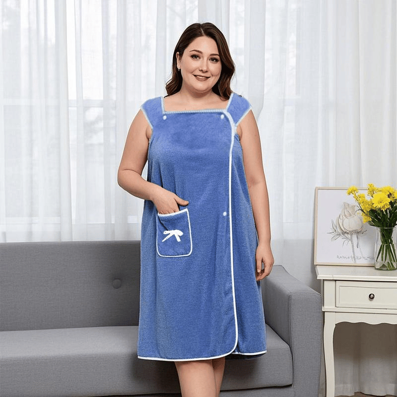 š„HOT SALE šPlus Size Women's Wearable Shower Skirt