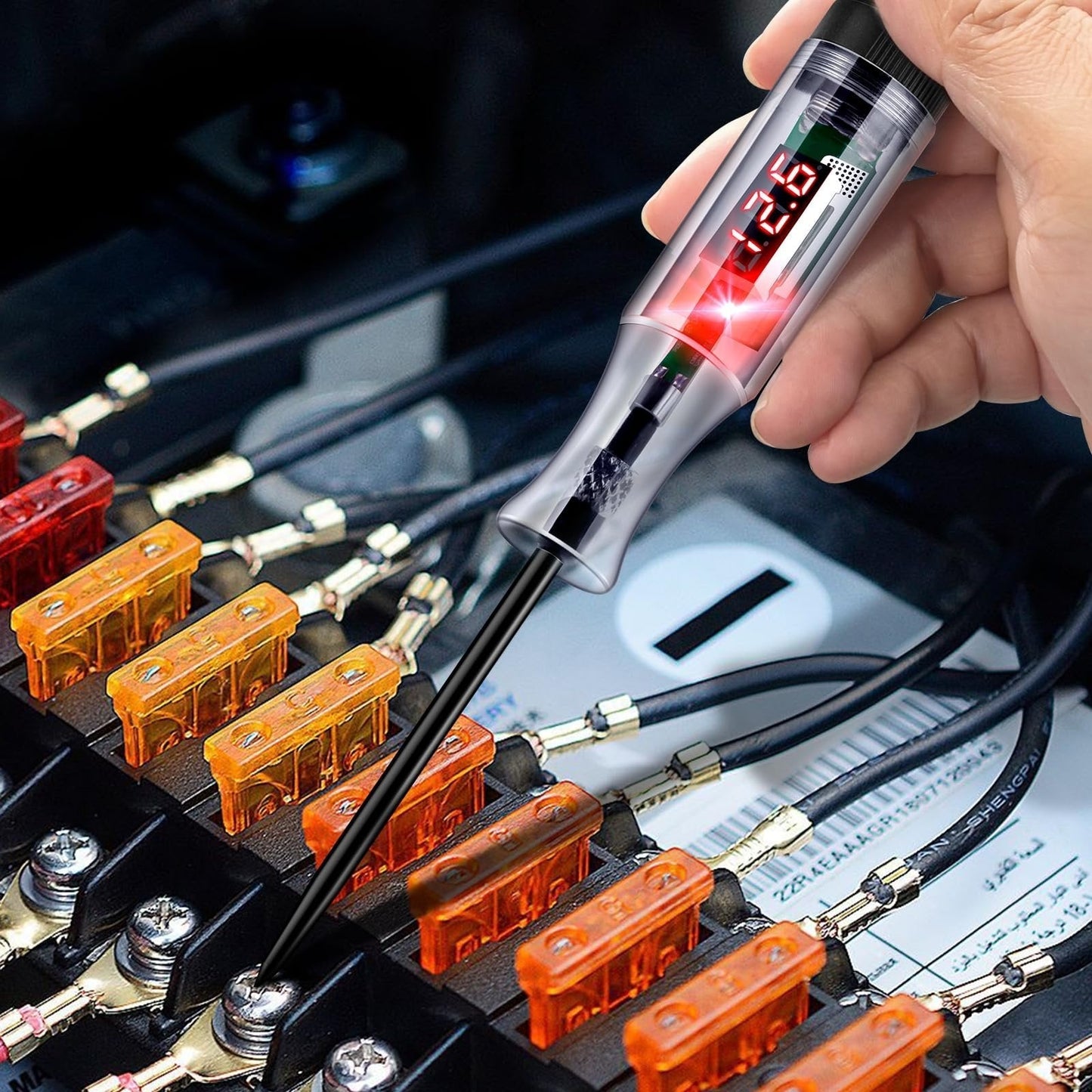 š„Hot Sale 50% OFFš„Heavy Duty 5-90V Digital LED Circuit Tester