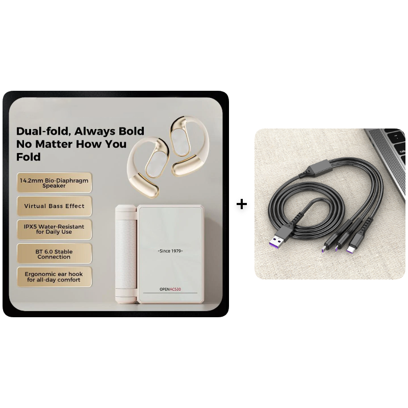 Limited-Time Sale ✨ Wireless Noise-Canceling Bluetooth 6.0 Earbuds 🥤, 145-Hour Ultra-Long Battery Life 🥳, IPX5 Waterproof Sports Earphones 🚲