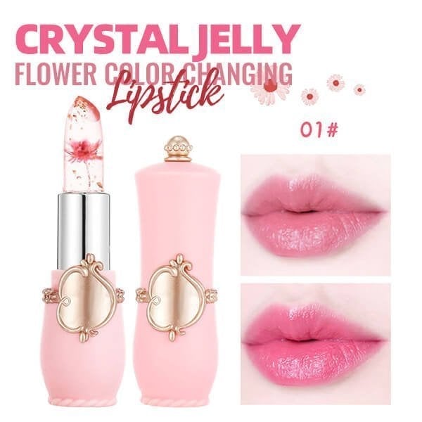 Crystal Jelly Flower Color Changing Lipstick-✨BUY MORE SAVE MORE