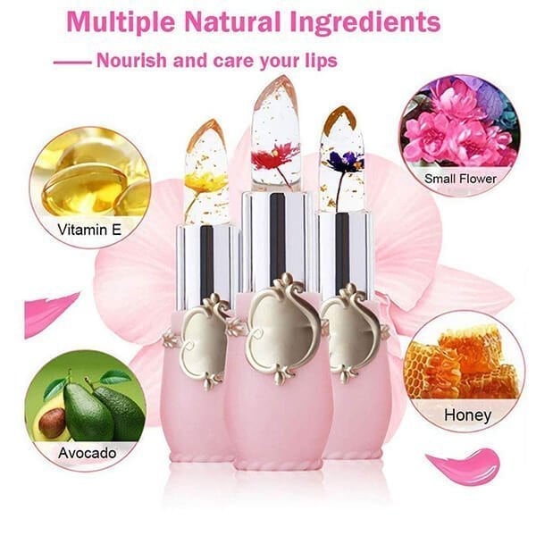 Crystal Jelly Flower Color Changing Lipstick-✨BUY MORE SAVE MORE