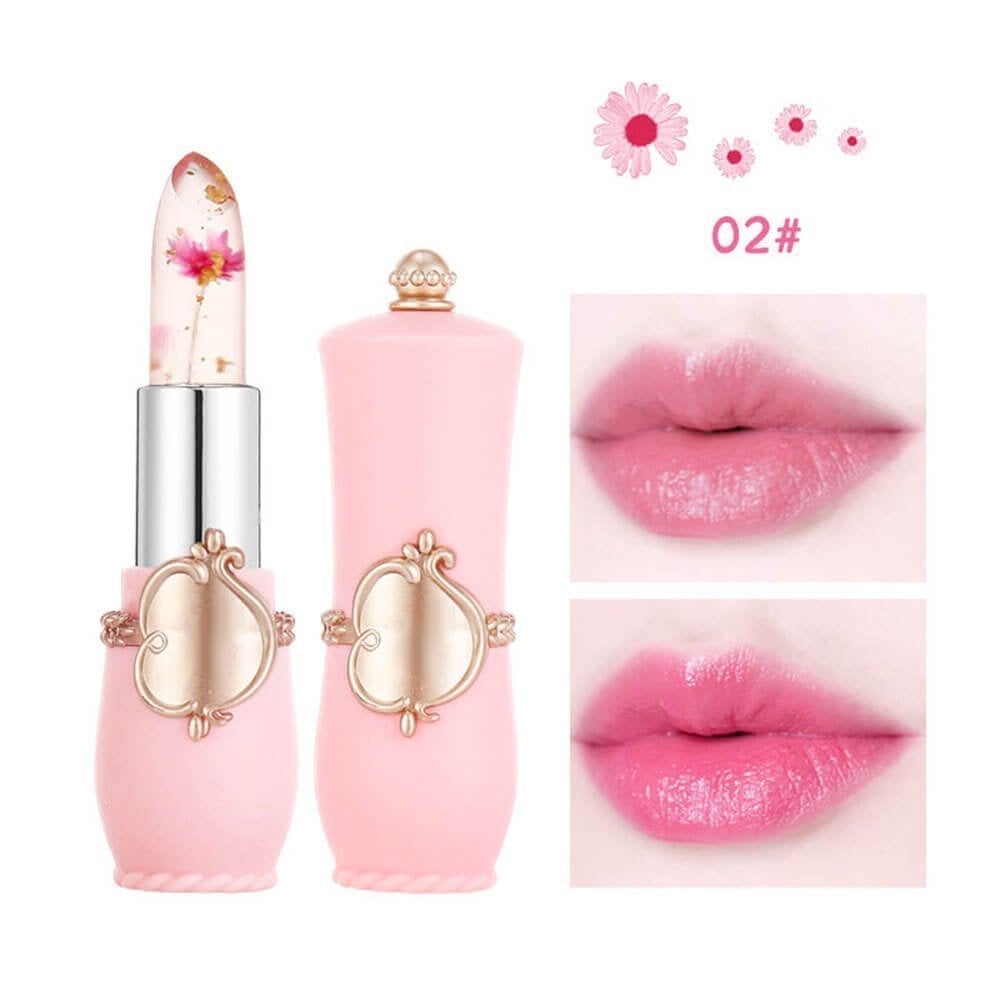 Crystal Jelly Flower Color Changing Lipstick-✨BUY MORE SAVE MORE