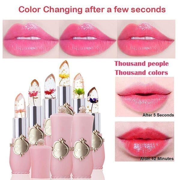 Crystal Jelly Flower Color Changing Lipstick-✨BUY MORE SAVE MORE