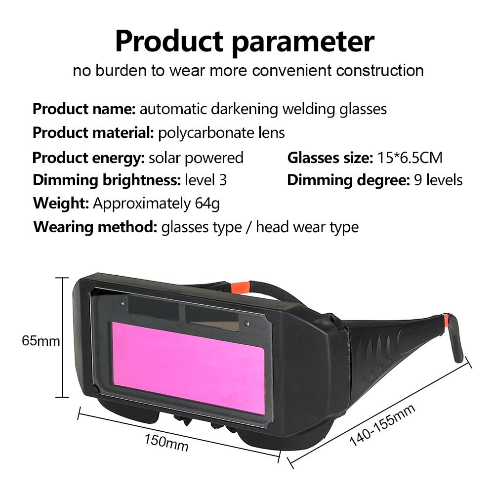 š¢š¢50% OFF !! ā°Auto Dimming Welding Glasses