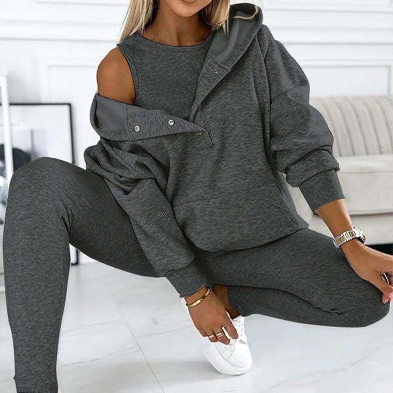 ๐ 60% OFF + LIMITED STOCK! ๐ Hooded Sweatshirt Suit - Ultra-Soft Fabric with Relaxed Fit for Lounge or Sportswear, Quick-Dry & Comfortable ๐โโ๏ธ๐ฆ