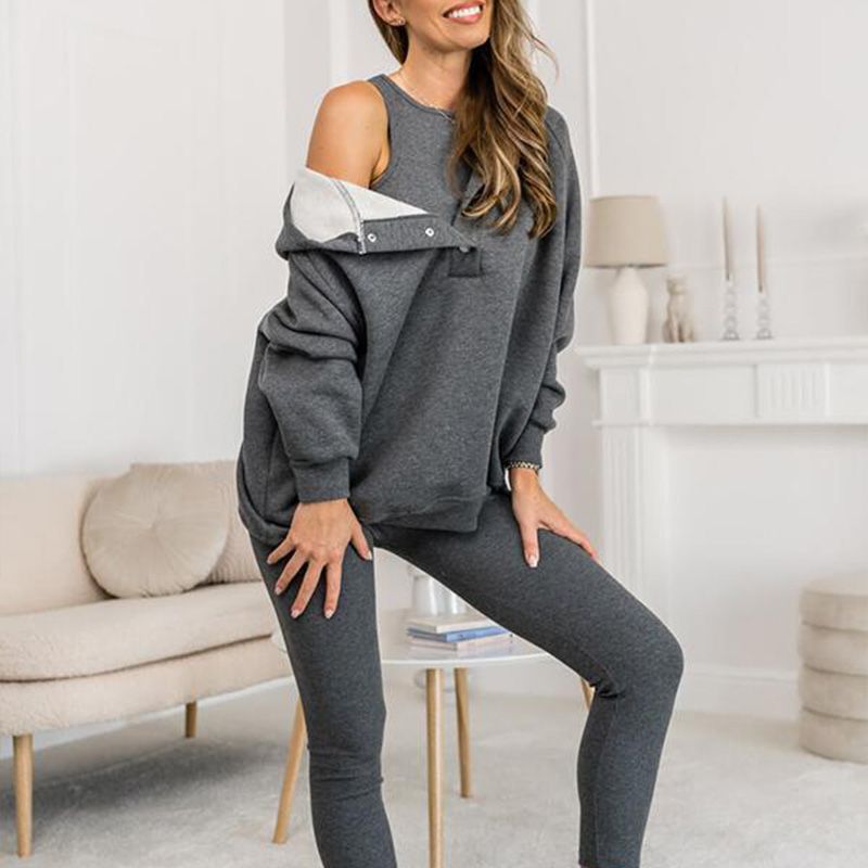 ๐ 60% OFF + LIMITED STOCK! ๐ Hooded Sweatshirt Suit - Ultra-Soft Fabric with Relaxed Fit for Lounge or Sportswear, Quick-Dry & Comfortable ๐โโ๏ธ๐ฆ
