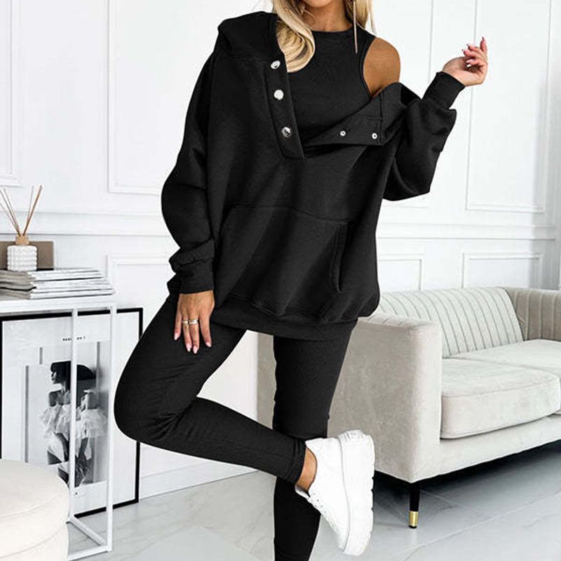 ๐ 60% OFF + LIMITED STOCK! ๐ Hooded Sweatshirt Suit - Ultra-Soft Fabric with Relaxed Fit for Lounge or Sportswear, Quick-Dry & Comfortable ๐โโ๏ธ๐ฆ