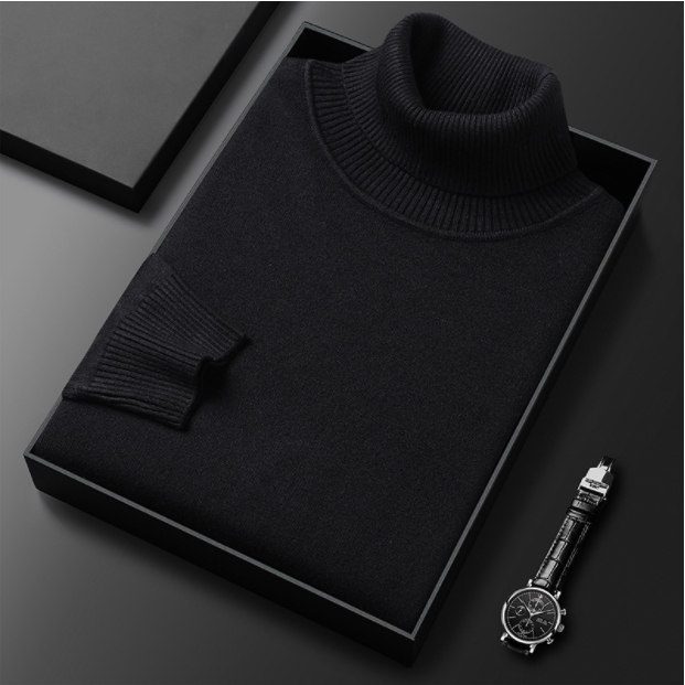 🧵 66% OFF NOW! ✨ Men's Premium Cashmere Sweater - Buttery Soft & Breathable, Versatile Style for Office or Casual Wear 🍂📦