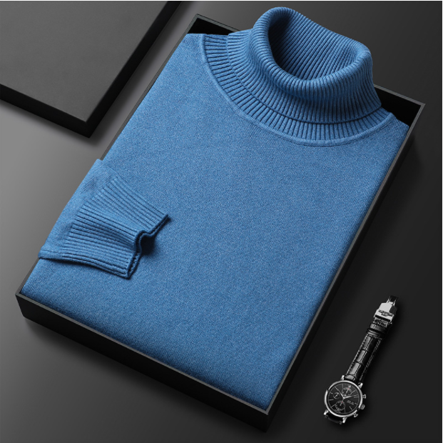 🧵 66% OFF NOW! ✨ Men's Premium Cashmere Sweater - Buttery Soft & Breathable, Versatile Style for Office or Casual Wear 🍂📦