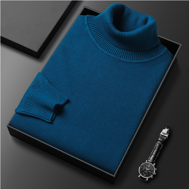 🧵 66% OFF NOW! ✨ Men's Premium Cashmere Sweater - Buttery Soft & Breathable, Versatile Style for Office or Casual Wear 🍂📦