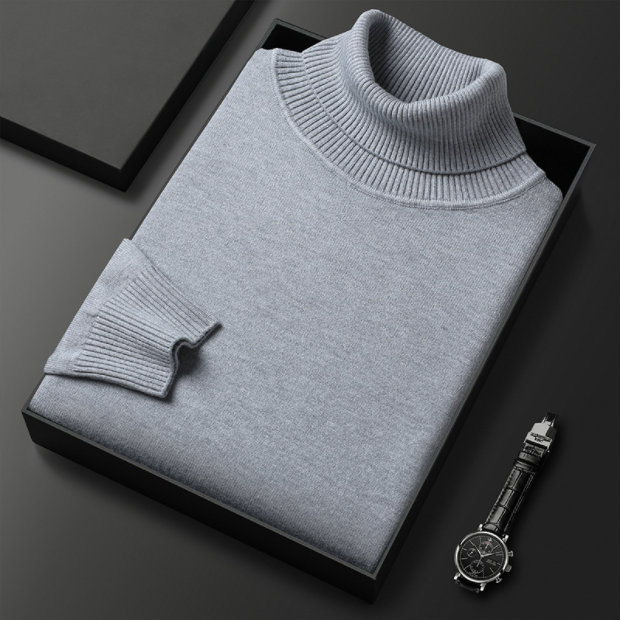 🧵 66% OFF NOW! ✨ Men's Premium Cashmere Sweater - Buttery Soft & Breathable, Versatile Style for Office or Casual Wear 🍂📦