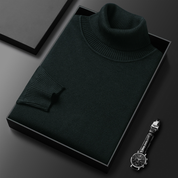 🧵 66% OFF NOW! ✨ Men's Premium Cashmere Sweater - Buttery Soft & Breathable, Versatile Style for Office or Casual Wear 🍂📦
