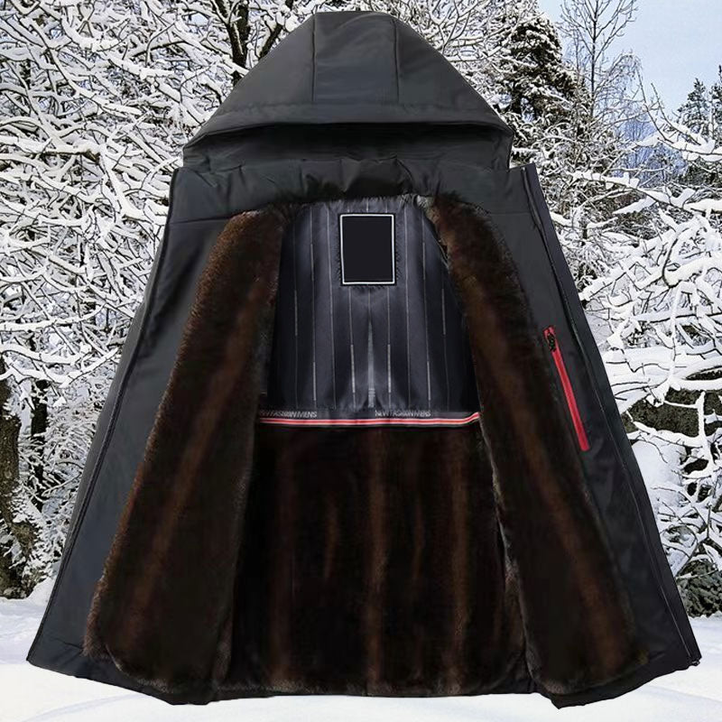 ❄️Winter Special❄️Men’s Thermal Thick Hooded Parka Coat