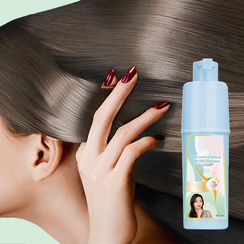 Long Lasting Natural Hair Dye Shampoo(50% OFF)