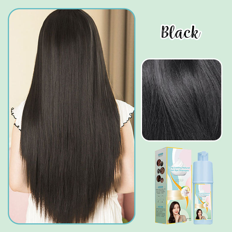 Long Lasting Natural Hair Dye Shampoo(50% OFF)