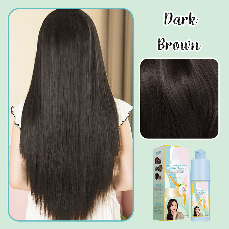 Long Lasting Natural Hair Dye Shampoo(50% OFF)
