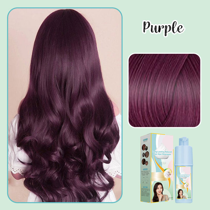 Long Lasting Natural Hair Dye Shampoo(50% OFF)