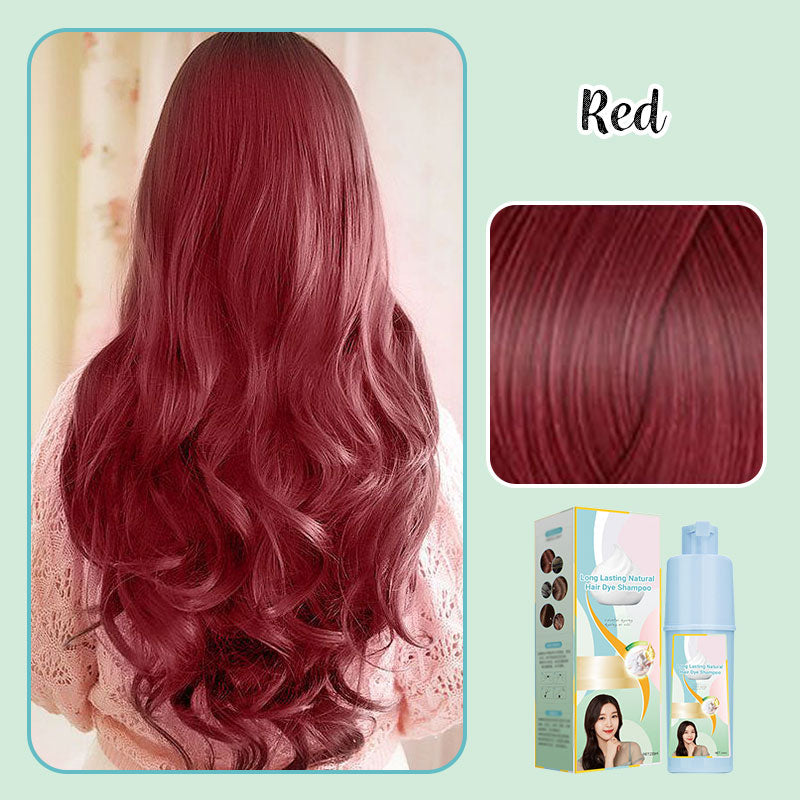 Long Lasting Natural Hair Dye Shampoo(50% OFF)