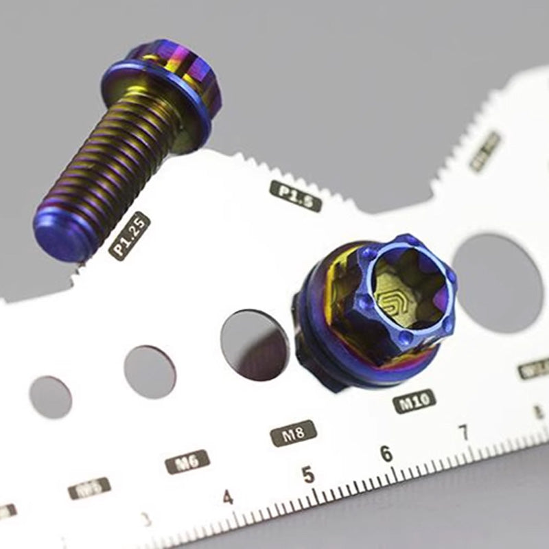Stainless Steel Double-Sided Bolt Gauge Card(50% OFF)