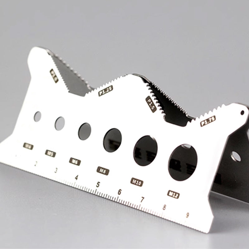 Stainless Steel Double-Sided Bolt Gauge Card(50% OFF)