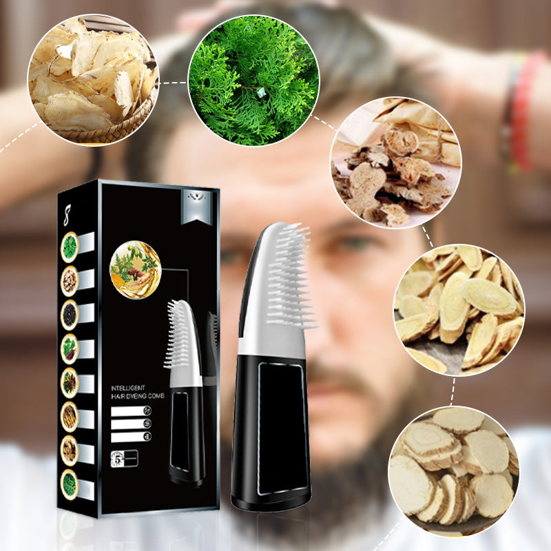 đ„Last Day 50% OFFđ„Intelligent Hair Dye Comb with Plant-Based Formula