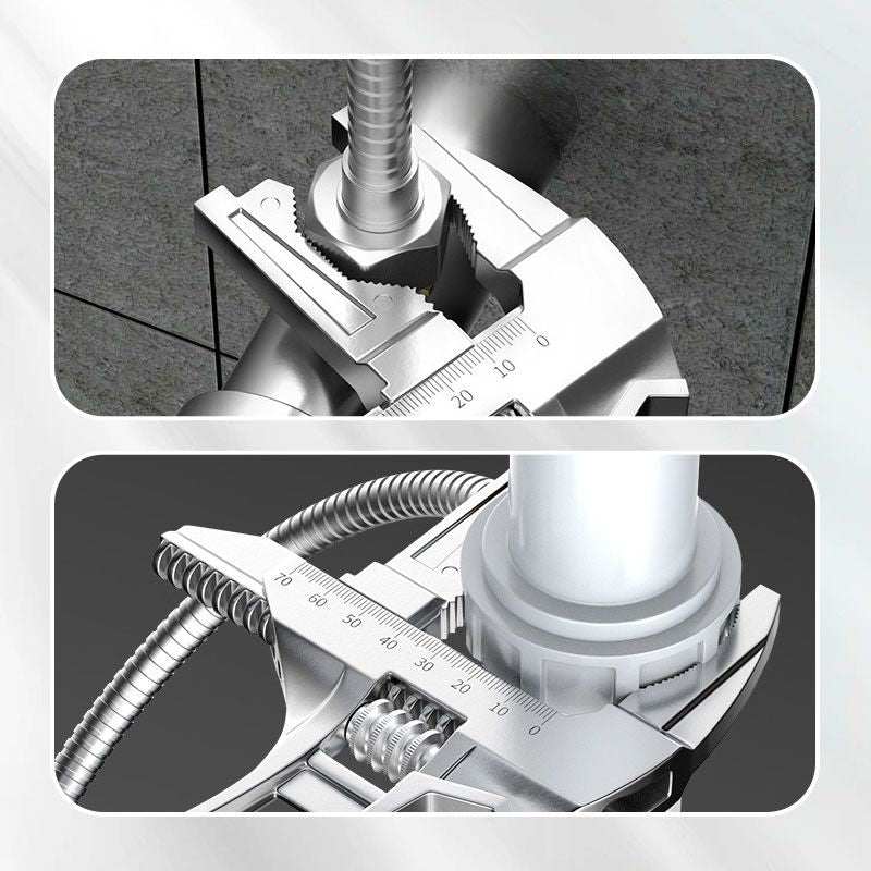 ⏳Limited time 50% discount💥Reversible sink wrench with 6-68mm jaw opening