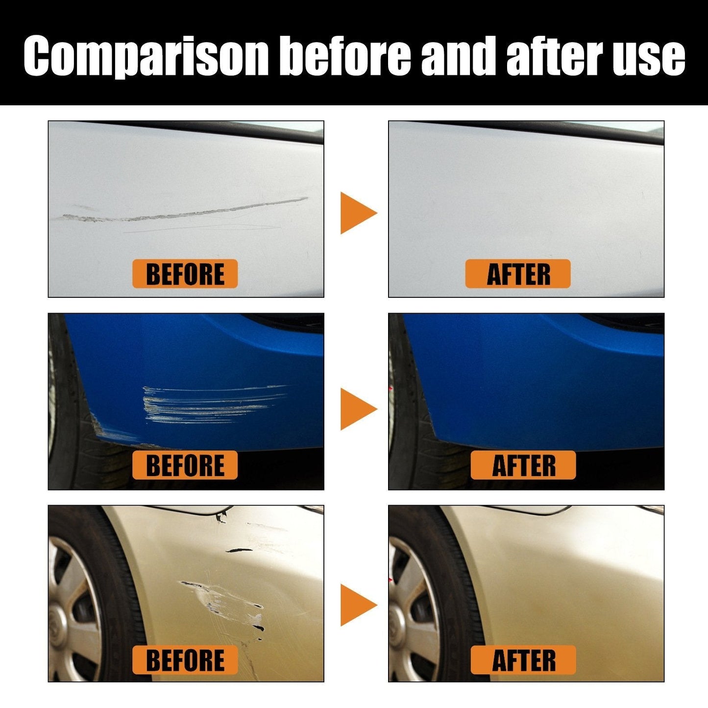 đ„Last Day 49% OFFđ„Car scratch repair waxđ§šA must-have brand new car