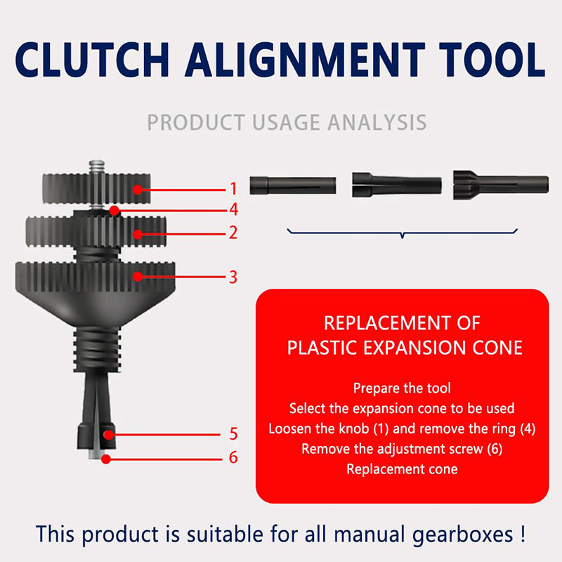 Single Disc Clutch Alignment Tool (50% OFF)