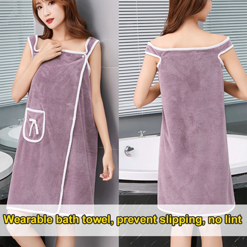 š„HOT SALE šPlus Size Women's Wearable Shower Skirt