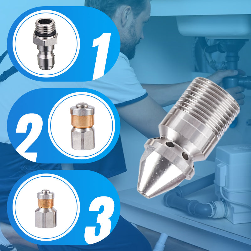 đ„2025 new hot saleđ„ Rotary High-Pressure Sewer Jetting Nozzle