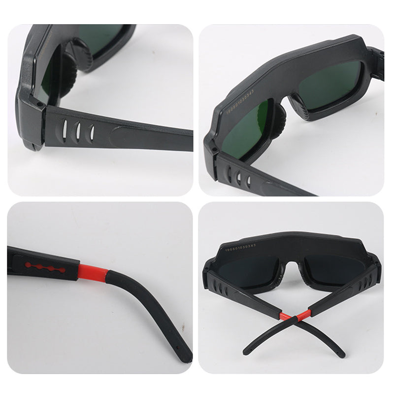 Solar-Powered Auto-Light-Changing Welding Glasses