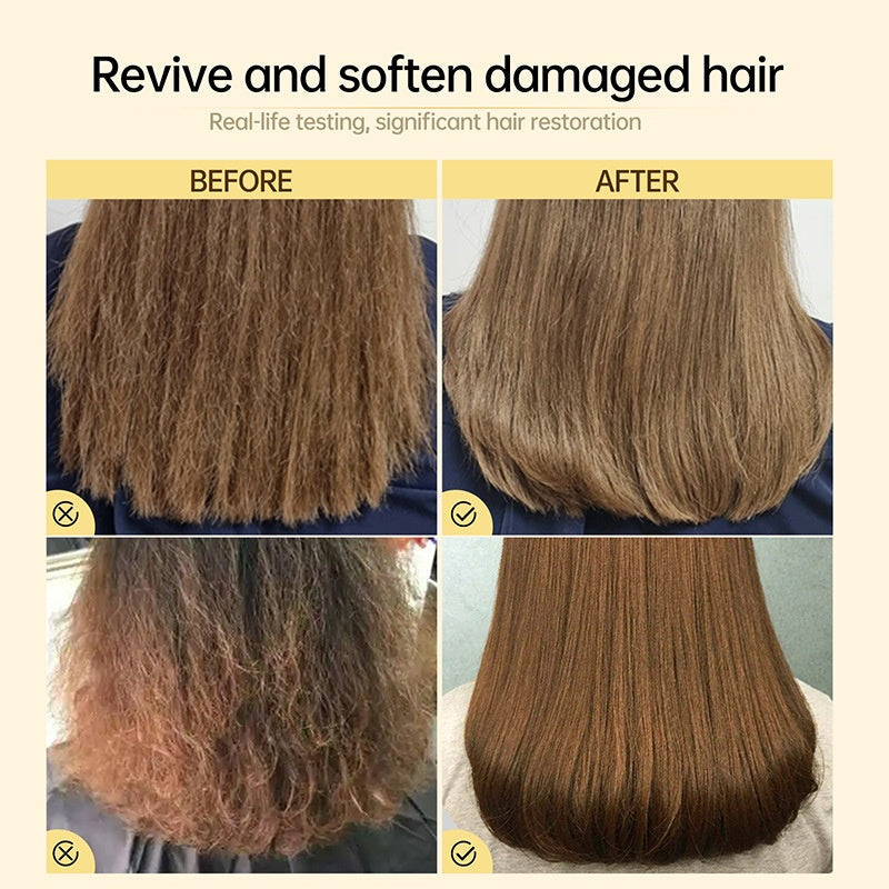 ⏳Limited time 50% discount💥8-second revitalising hair mask for dry and damaged hair🔥(The more you buy, the higher the discount)💥Buy 2 Get 1 Free!!!! 😎