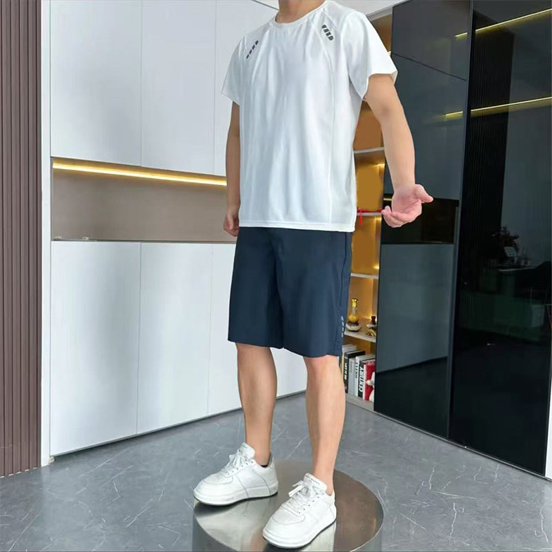 🔥Men's Light Casual T-Shirt Shorts 2-Piece Set