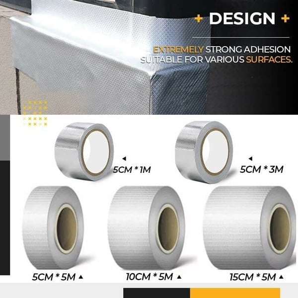 🔥 Super Strong Waterproof Butyl Tape – Extreme Adhesion, Weather Resistant & Long-Lasting Seal