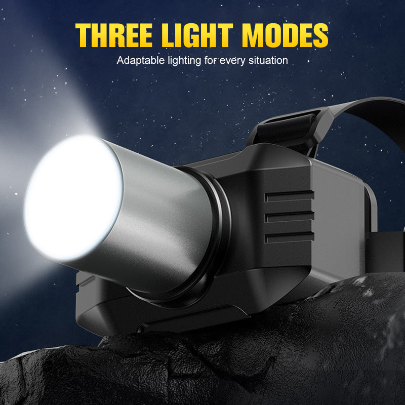 š„Hot Sale 50% OFFš„Bright Outdoor Rechargeable LED Headlamp