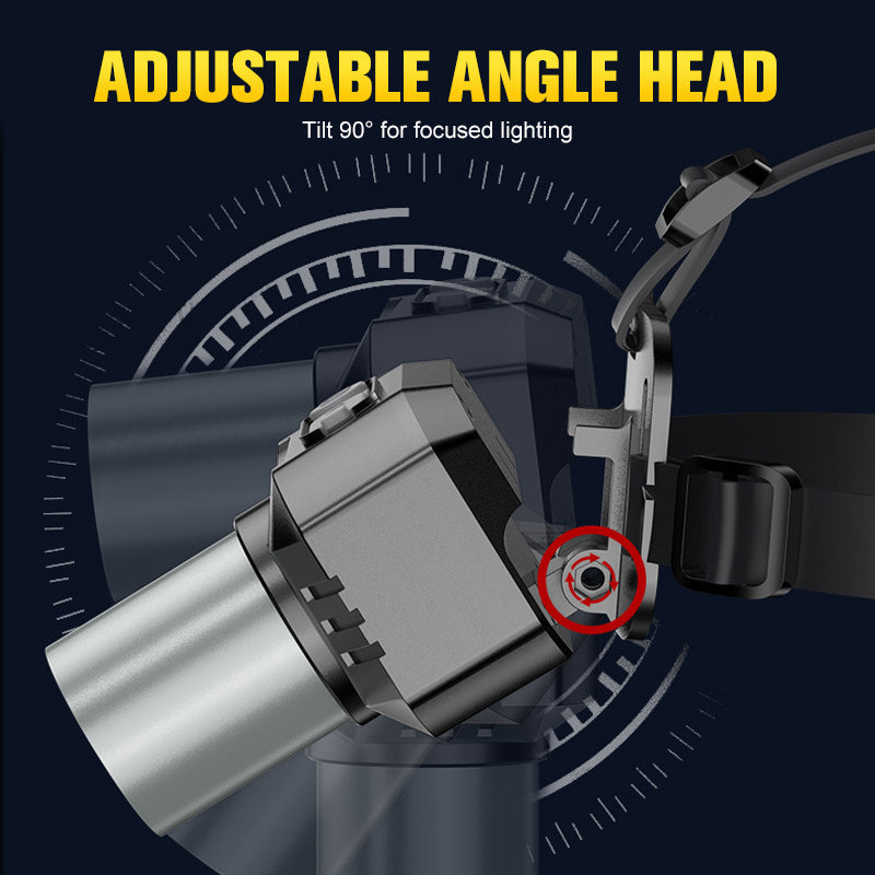 š„Hot Sale 50% OFFš„Bright Outdoor Rechargeable LED Headlamp
