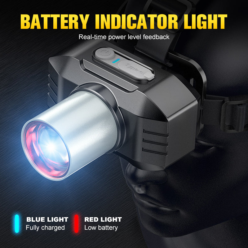 š„Hot Sale 50% OFFš„Bright Outdoor Rechargeable LED Headlamp