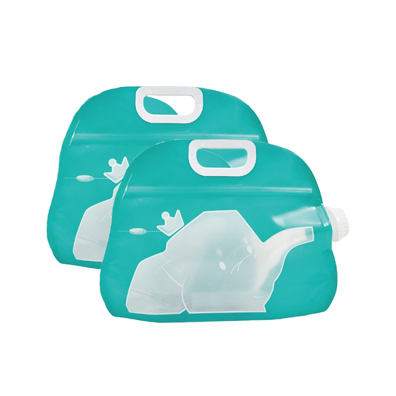 Moisture-Proof Reusable Food Storage Bags with Handle