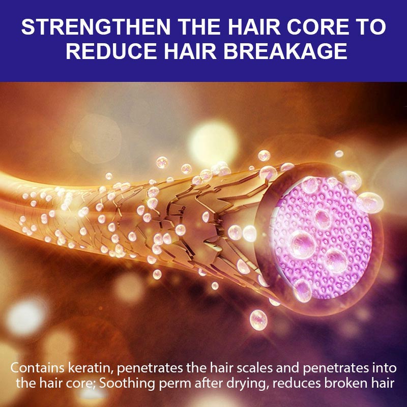 💜BUY 3 GET 2 FREE✨Purple Keratin Hair Mask - Intense Repair for Curly or Color-Treated Hair, Restores Shine & Softness in 3 Mins🌿🧴