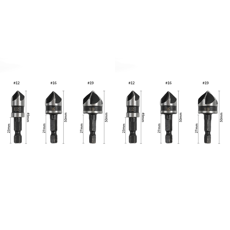 π οΈ 50% OFF NOW! π© Countersink Drill Bit Set for Woodworking (5PCS/3PCS) β Clean Flush Holes, Durable & Time-Saving βοΈ
