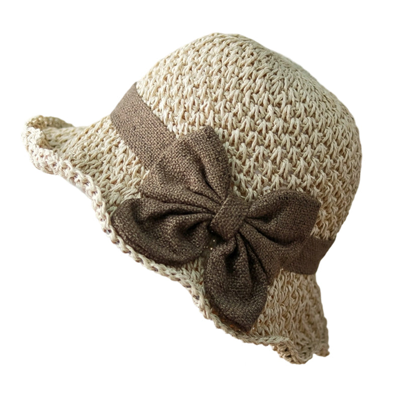 πβ° 50% OFF LIMITED TIME! Elegant Woven Straw Hat with Bow β Wide Brim, Adjustable & Foldable for Summer & Travel β¨