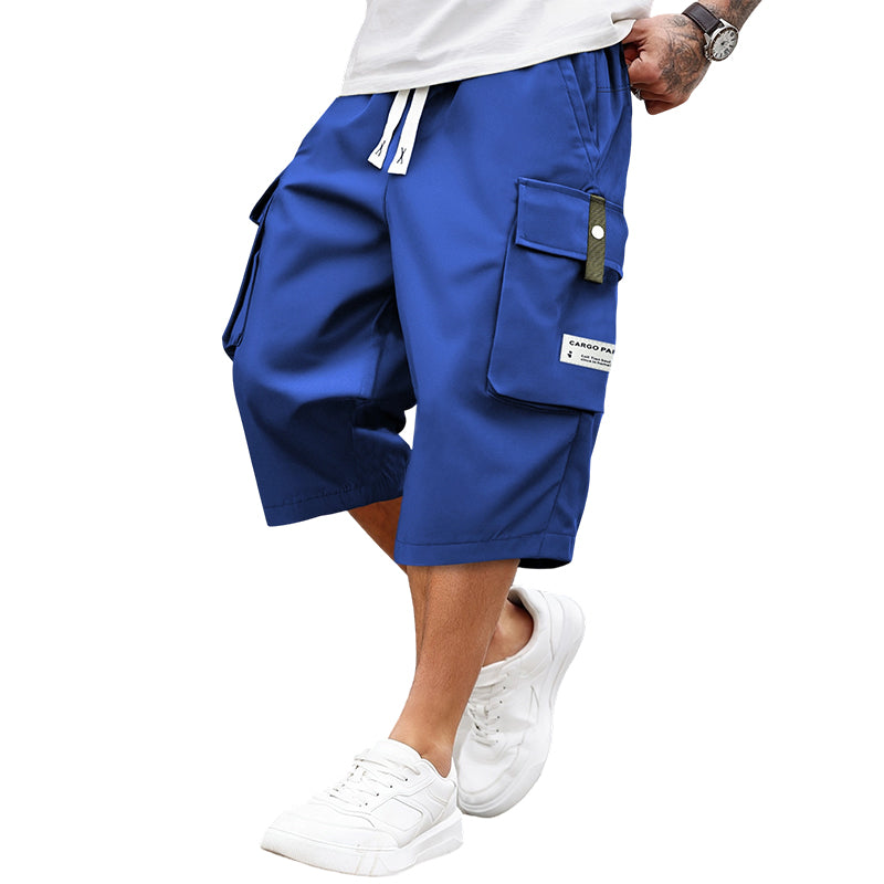π©³ LIMITED-TIME 50% OFF! β¨ Men's Cargo Capri Pants β Lightweight, Multi-Pocket, Drawstring Waist πββοΈ