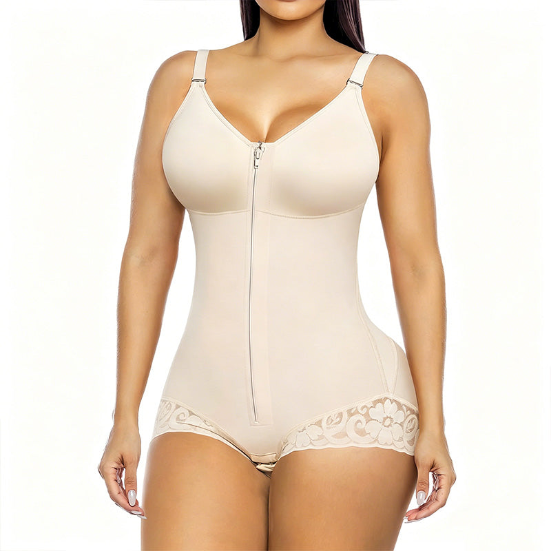 π LIMITED-TIME 50% OFF! β¨ Women's Zip-Up Shapewear Bodysuit β Tummy Control, Full-Body Smoothing π