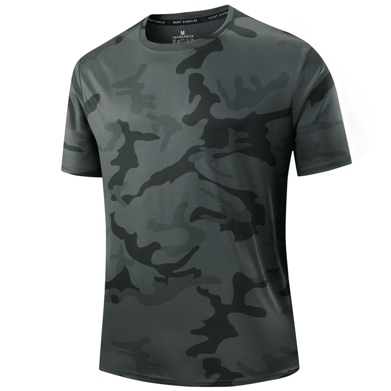 Men's Quick Dry Camouflage Sports T-Shirt